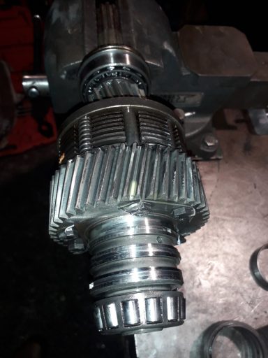 PRM gearbox layshaft