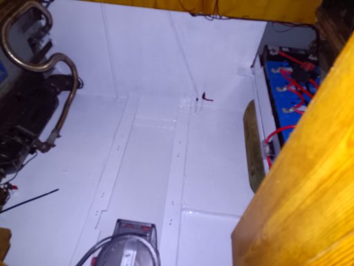 Engine bay cleaned ready for a new Betamarine